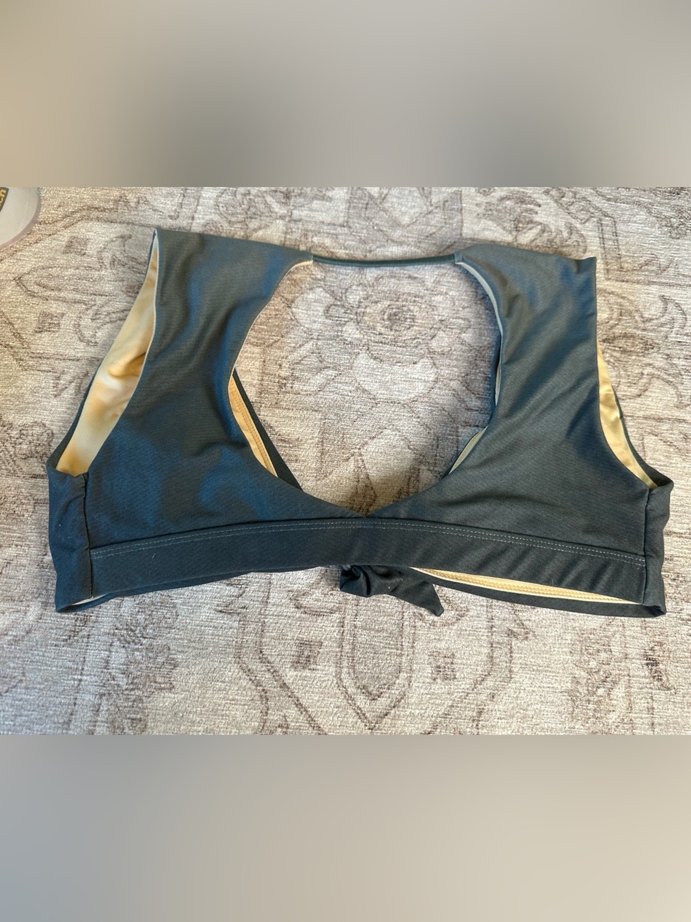 Niyama Sol Dark Green Sports Bra - Picture 3 of 3